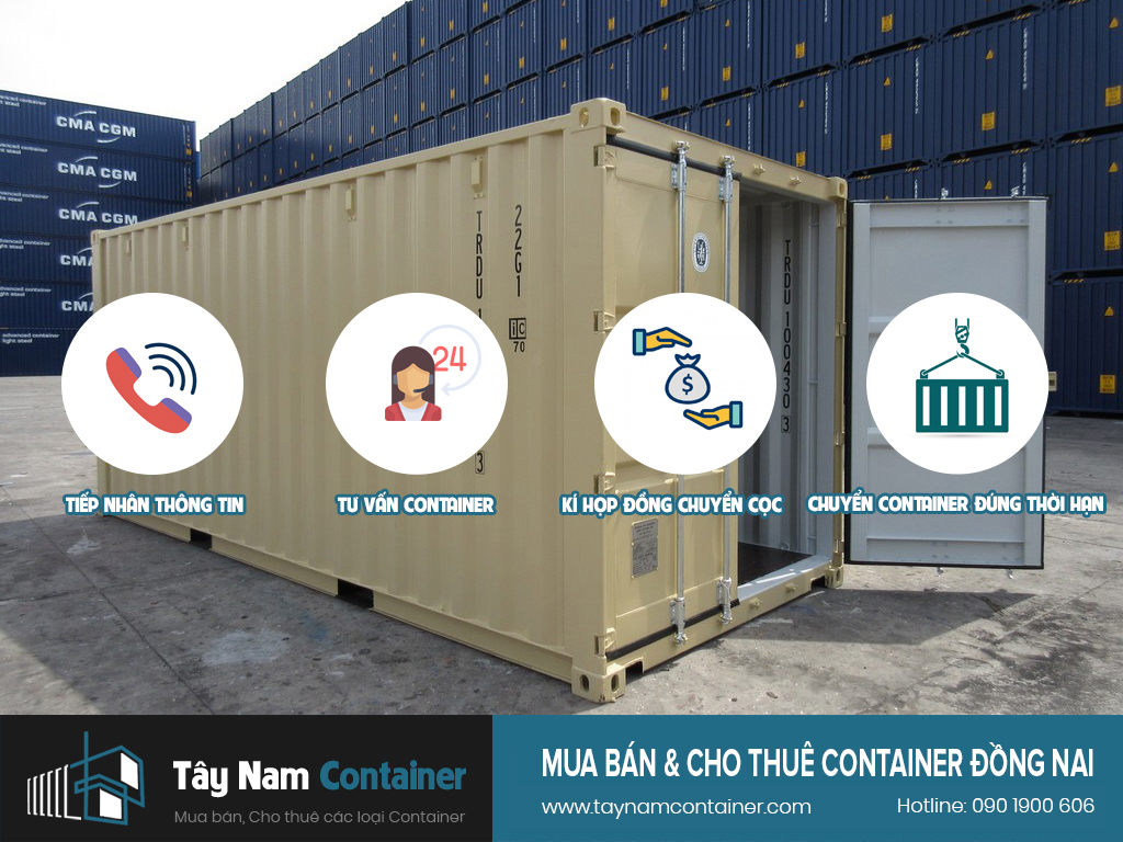 Mua bán Container Đồng Nai Giá Rẻ | Tây Nam Container